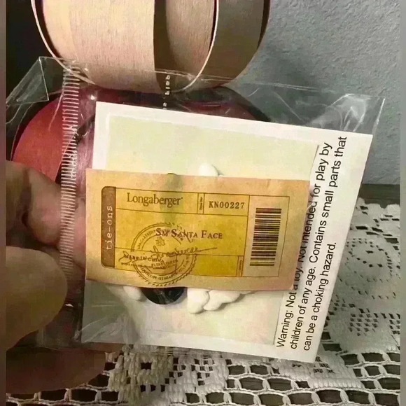 Longaberger 2013 Collectible Christmas Santa Belly Small Santa Basket-NEW - Picture 3 of 6